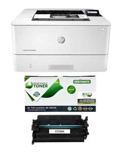 HP M404dw LaserJet Pro Check Printer Bundle + 1 RT CF258A MICR Toner Cartridge - Picture 1 of 1
