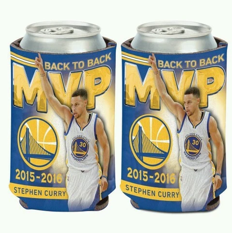 STEPHEN CURRY GOLDEN STATE WARRIORS CAN COOZIE KOOZIE COOLER 2016 MVP Cover