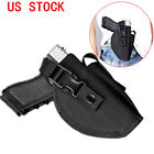Right Hand Owb Belt Holster Carry Pistol Guns Pouch With Tactical Magazine Pouch