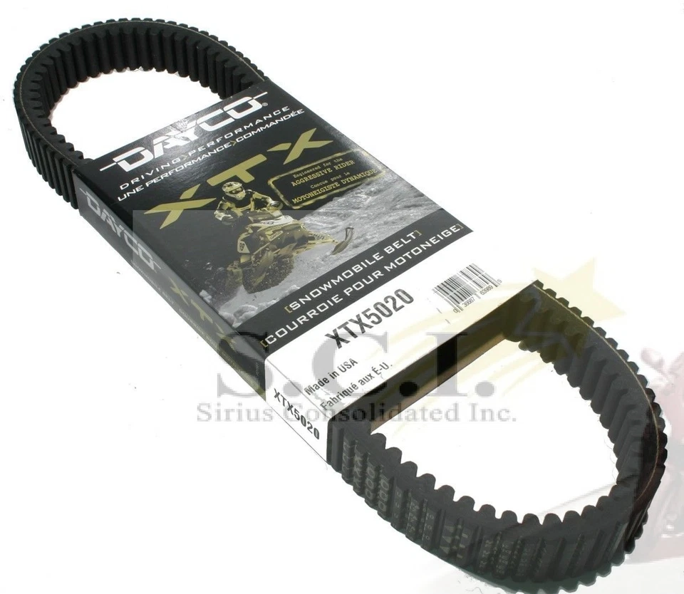 Polaris 800 Switchback Touring Dragon RMK PRO XC DAYCO SNOWMOBILE BELT XTX5020 - Image 1 of 1