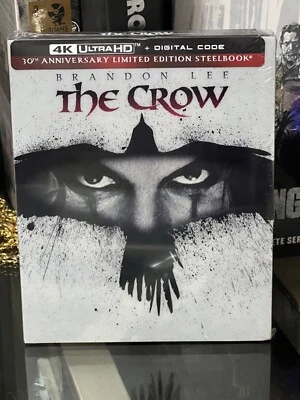 The Crow (4K ULTRA HD) 30th Anniversary Edition Steelbook! BRAND NEW! - Image 1 of 4
