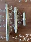 15 Cosmas 161 Series Brushed Brass Cabinet Hardware Euro Style Bar Pulls