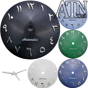 29mm NH35 Watch dial with hands fit NH36 ETA 2836/2824 Miyota 8215 821A movement - Picture 1 of 11