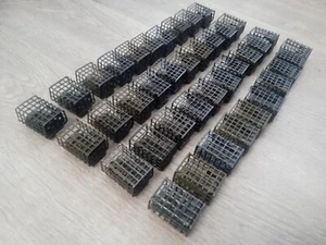 40 pcs Carp Fishing Feeder Bait Cage Lure Holder Basket Sinker Tackle 20g /0.8oz - Picture 1 of 22