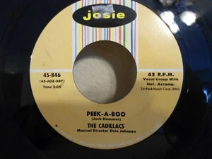 The Cadillacs 45 Peek A Boo / Oh Oh Lolita Near Mint NM Doo Wop 1958 Original! - Imagen 1 de 4