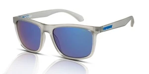 Superdry Men's Sunglasses SDS-5015 108 Grey Crystal Blue/Blue Mirror - Picture 1 of 4