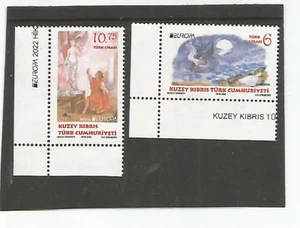 turco. Chipre Europa 2022 Historias y Mitos MNH. - Imagen 1 de 1