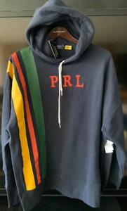 Polo Ralph Lauren Logo Yellow red green hoodie Sz XS/S oversized S-XL NWT$248 - Picture 1 of 7