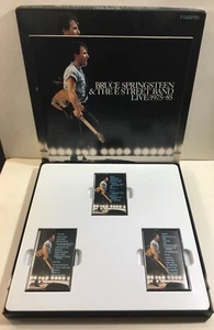 BRUCE SPRINGSTEEN & THE E STREET BAND LIVE/ 1975-85 (3) Cassette Box Set 1986 - Picture 1 of 13