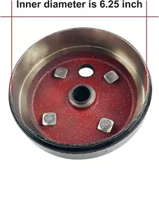Golf Cart Brake Shoes, Brake Hub Drum 30 Teeth Die Casting Fine Splined 21807G1 - Picture 1 of 4
