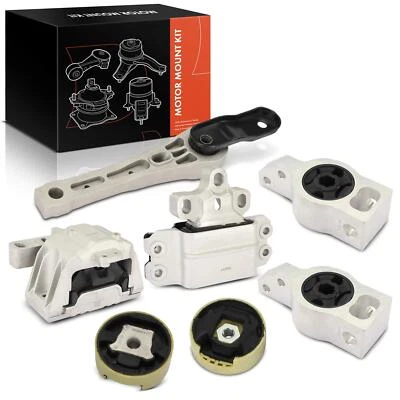 7x Engine Motor & Transmission & Mount for Audi TT 2008-2009 TT Quattro  L4 2.0L - Image 1 of 4