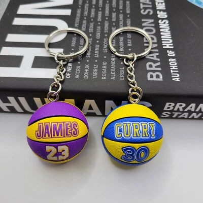 Basketball Keychain Lakers mini Basketball Keychains for Men Cute Keychain Gifts - Image 1 of 4