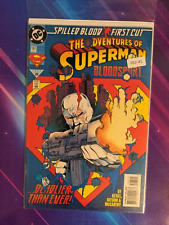 ADVENTURES OF SUPERMAN #507 VOL. 1 HIGH GRADE 1ST APP DC COMIC BOOK E62-41