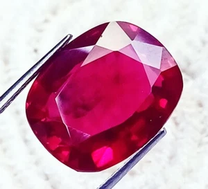 Loose Gemstones Cushion Shape Natural Ruby 25.75 Ct Certified - Picture 1 of 6