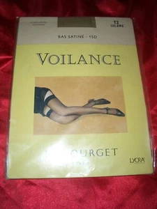 Edle französische Glanz Nylons Strümpfe Feinstrümpfe Gr. 2 /9 solaire 15 den OVP - Bild 1 von 2