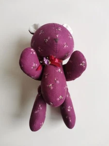 Oso Tilda sentado hecho a mano juguete interior algodón oso de peluche altura 20 cm - Imagen 1 de 6