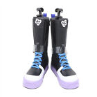Unisex Anime Arknights Mizuki Cosplay Pu Shoes Halloween Party Cos Long Boots