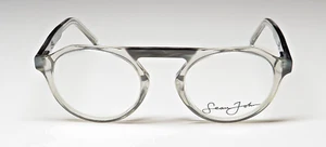 NEW SEAN JOHN - SJO 5114 - 057 CLEAR GREY HORN MENS FRAMES EYEGLASSES 50-22-150 - Picture 1 of 3