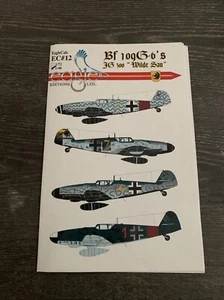 Calcomanía Mode Aircraft Bf 109 G-6s JG 300 “Wilde Sau” Ec # 12 - Imagen 1 de 5