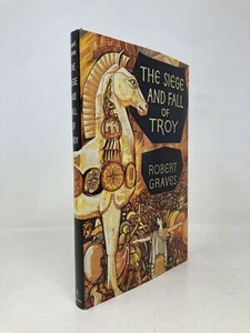 The Siege and Fall of Troy by Robert Graves First 1st Edition VG HC 1962 - Picture 1 of 8