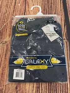 Authentic Galaxy School Uniform Polo Shrit Dark Blue Size 10 - Picture 1 of 6
