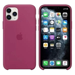 Official / Original / Genuine Apple (iPhone 11 PRO) Silicone Case - Pomegranate - Picture 1 of 13