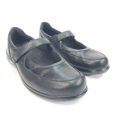Zapatos para mujer Aravon talla 7B negros Mary Jane New Balance estabilizador marco en T  Foto 1 de 4
