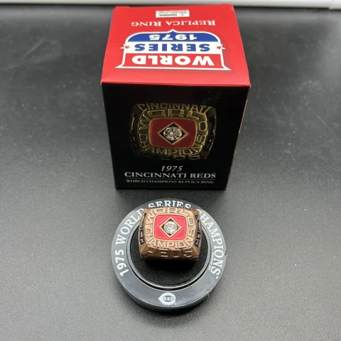 1975 Cincinnati Reds World Series Champions SGA Replica Ring Cover