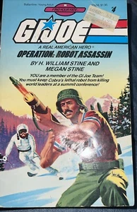 Find Your Fate: G.I. Joe Operation Robot Assassin book #4 from 1985 - Picture 1 of 4