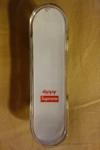 Supreme 2004 Arkitip "Andrei Molodkin - F*** Bush" Finger Board Skateboard Deck - Picture 1 of 12
