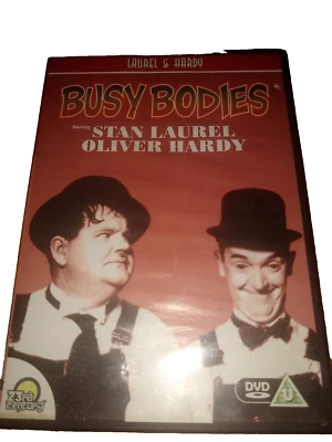 Laurel & Hardy Busy Bodies - DVD Stan Laurel Oliver Hardy - Image 1 of 2