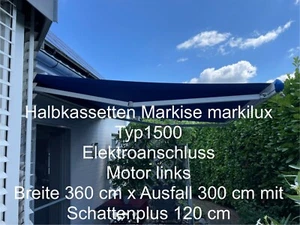 Markise markilux 1500 elektrisch - Bild 1 von 9