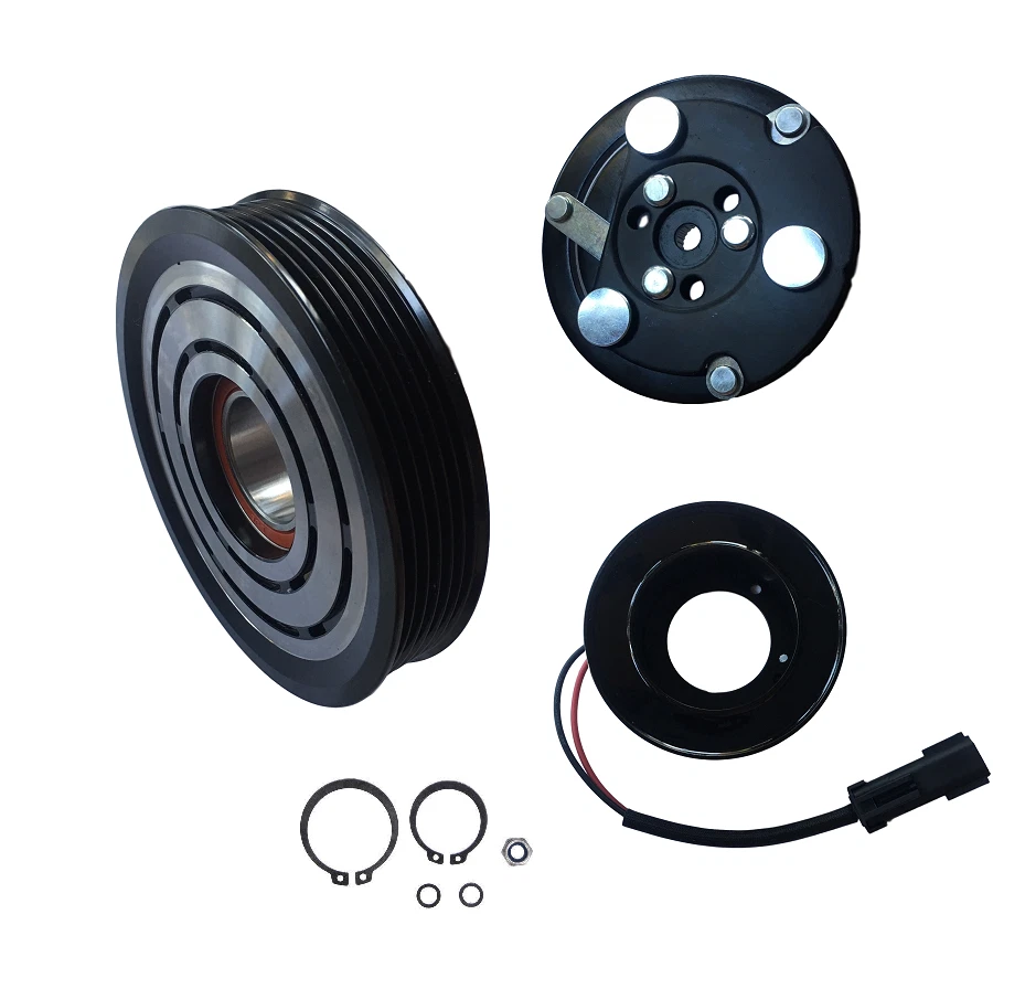 Dodge Ram 1500 2003 3,7 L 4,7 L kit de embrague de compresor de aire acondicionado placa de bobina de polea SD7H15 Foto 1 de 1