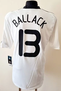 Deutschland 2008 - 2009 Home Fußball Adidas Trikot #13 Ballack Gr. XL  - Bild 1 von 11