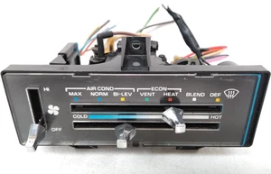 1991 1995 Chevy Van G10 G20 G30 Heater Control Switch AC Climate Panel 1994 W91 - Picture 1 of 18