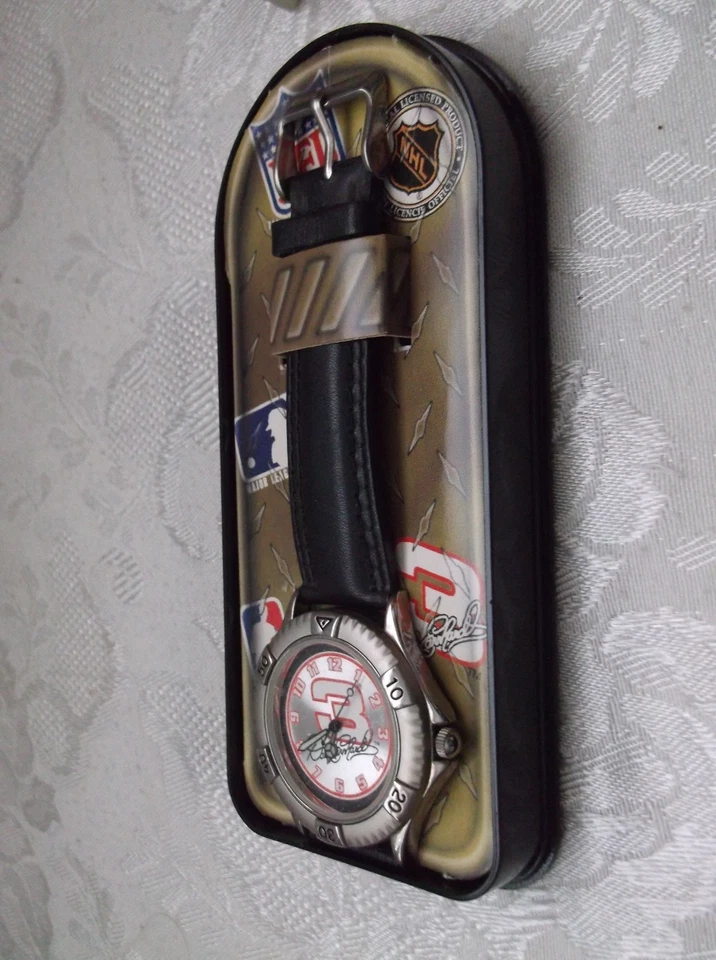 Reloj Pulsera Sports Champion Dale Earnhardt Número 3 Nuevo Antiguo Stock Avon 1998 Foto 1 de 4