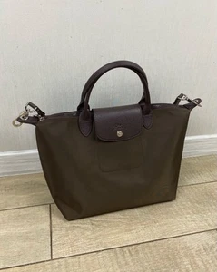 Longchamp Le Pliage faltbare Nylon Schultertasche Größe L - Bild 1 von 9