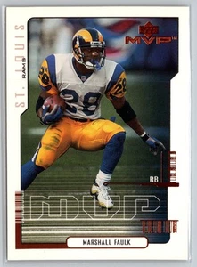 2000 Upper Deck MVP #138 Marshall Faulk - Picture 1 of 2