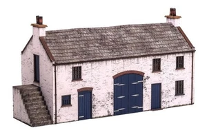 S.M.S. KX087 Coach House & Stables, Wrapped Lazer Cut Kit OO/HO Gauge - Foto 1 di 1