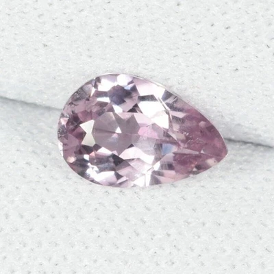 0.82 ct ULTRA RARE GRAY PINK / NATURAL ZUL TANITE  DIASPORE - Pear  See Vdo RR - Изображение 1 из 2