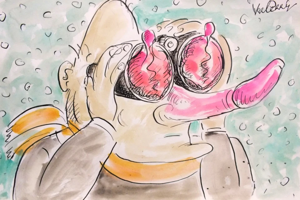 Zeichnung, Original - Bild 1 von 1