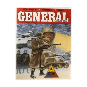 Avalon Hill General Mag Vol. 27, #5 "Bulge '91, D-Day, SL Scenario" Mag en muy buena condición - Imagen 1 de 2