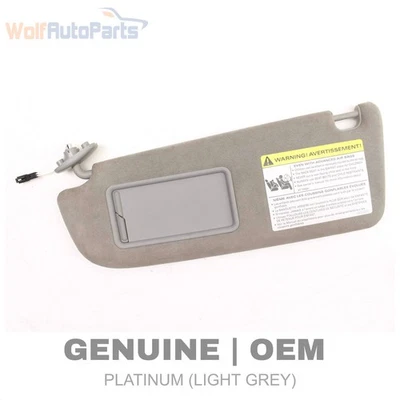 2004-2010 AUDI A8 QUATTRO - LEFT Sunvisor / SUN Visor 4E0857551S - Image 1 of 4