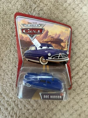 Disney Pixar Cars Doc Hudson #11 Die Cast Car Blue Lightning McQueen NIB - Image 1 of 4