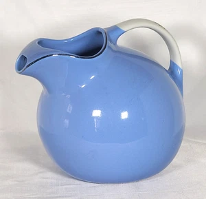 Hall's Kitchenware Hellblau Kipp Kugel Krug - ROSE PARADE - 7" Hoch - 64 Unzen - Bild 1 von 17