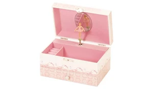 Mele and Co Ballet Shoes Girl's Musical Jewellery Box with One Drawer MC1374 - Picture 1 of 5