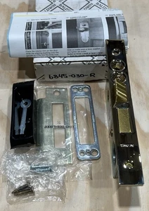 Baldwin 6845.030.R Cerradura de mortaja interior estrecha de alta resistencia latón pulido Nuevo de Lote Antiguo - Imagen 1 de 6