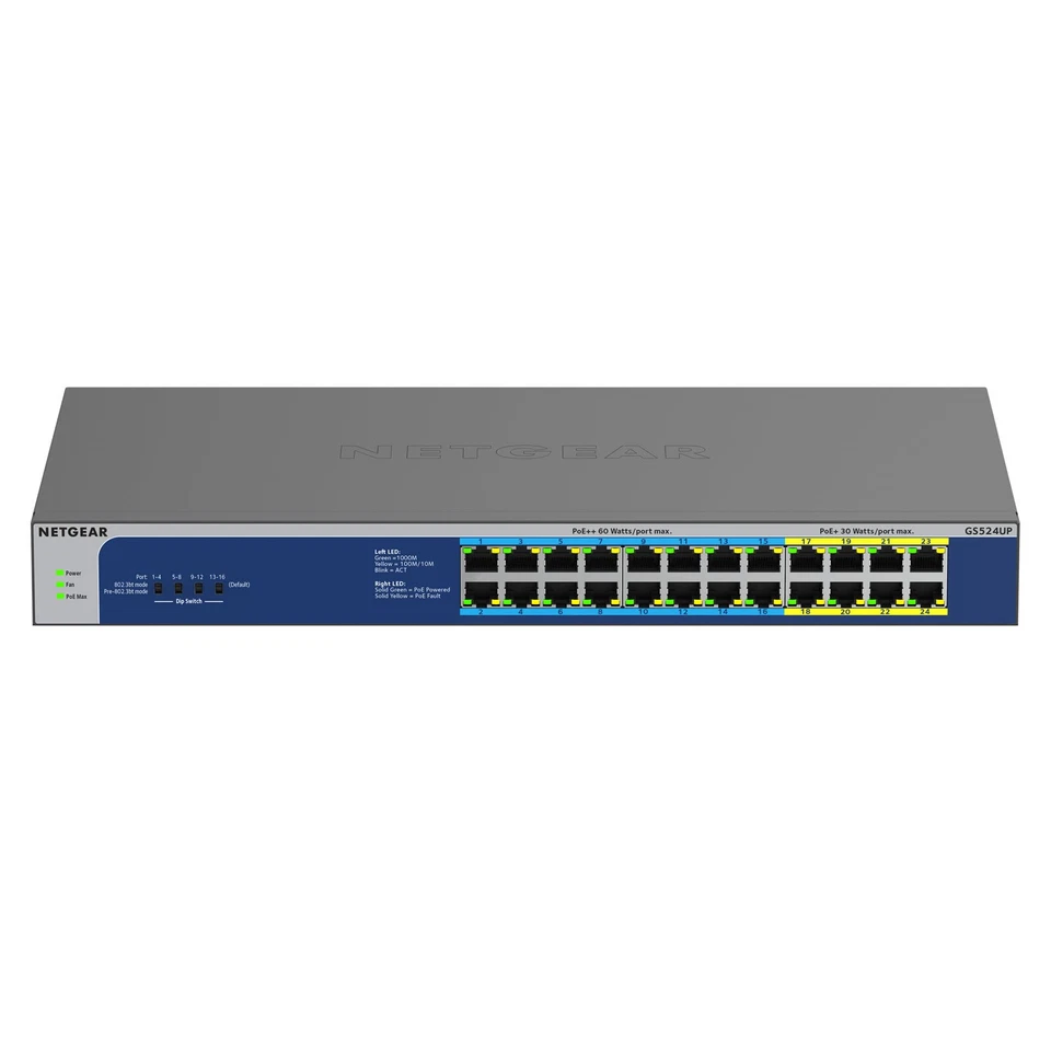 *NEW* NETGEAR GS524UP 24 Port Gigabit Switch - Image 1 of 1
