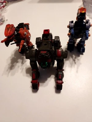 De colección Zoids Dinosaurio VELOCIRAPTOR IRON KONG Francotirador Tomy Hasbro 2002 LOTE DE 3  Foto 1 de 4