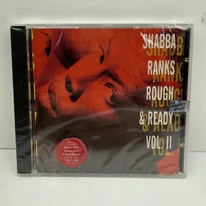 Vtg New Shabba Ranks CD Rough and Ready Vol II Sealed KRS1 - Picture 1 of 4